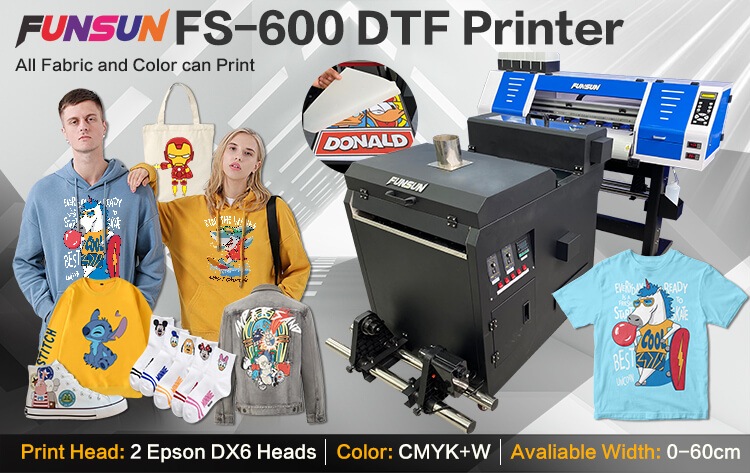 FUNSUN 30cm DTF Cloth Printer | FUNSUN