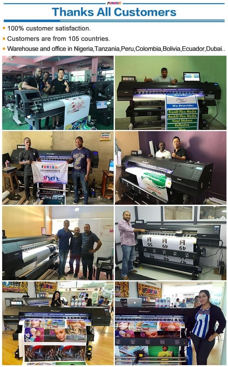 Funsun FS-1800B 1.8m Eco Solvent Printer | FUNSUN